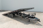 PJ Trailers 22'x102" Deckover Power Tilt Trailer (T8) Stock #88211 - Thumbnail 1