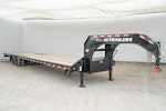 PJ Trailers 40'x102" Gooseneck Low Pro Flatbed Trailer w/ Duals (LD) Stock #88214 - Thumbnail 2