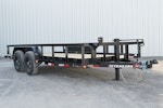 PJ Trailers 20'x83" Angle Pipetop Equipment Trailer (P8) Stock #88215 - Thumbnail 2