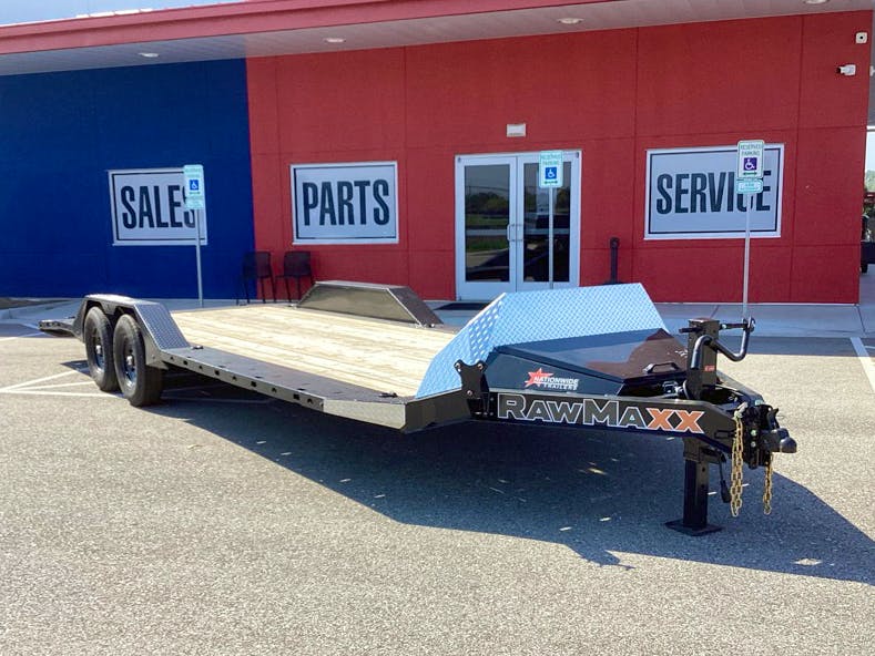 RawMaxx 24'x102" SLX Stealth X Car Trailer (SLX) - Stock #88238 - Image 5 of 5