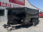 PJ Trailers 14'x83" 14K Dump Trailer w/ 4ft Sides (D7) Stock #88255 - Thumbnail 3