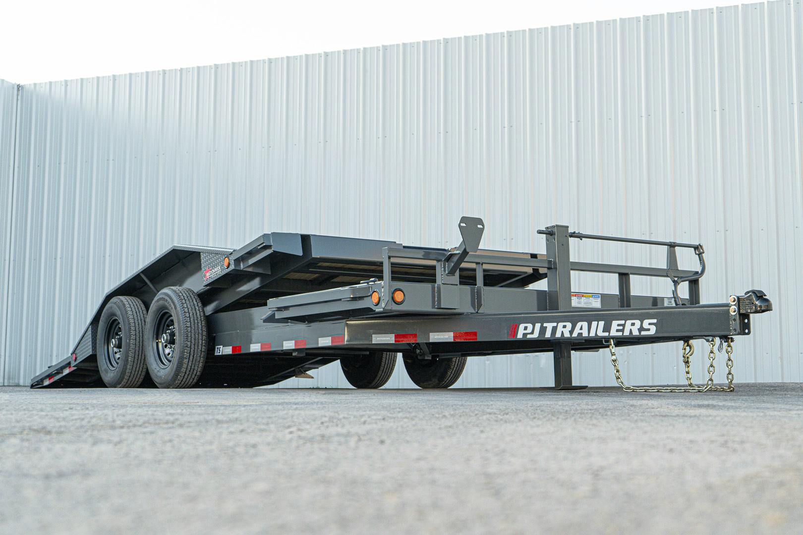 PJ Trailers 20'x102" 6" Channel Super-Wide Gravity Tilt Trailer (TS) - Stock #88256 - Image 5 of 20