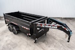 PJ Trailers 14'x83" Low Pro High Side Dump Trailer w/ 4' Sides (DM) Stock #88259 - Thumbnail 7