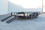 PJ Trailers 16'x83" Tandem Axle 4" Channel Utility Trailer (UL) Stock #88260 - Thumbnail 17