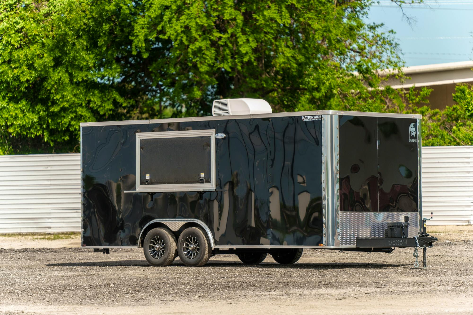 Spartan 8.5'x20' Concession Trailer w/ RV Side Door (CC) - Stock #88268 - Image 2 of 2