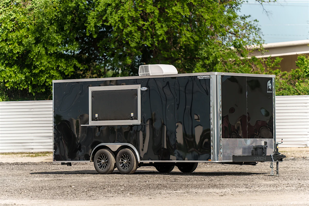 Spartan 8.5'x20' Concession Trailer w/ RV Side Door (CC) - Stock #88268 - Image 2 of 2 Spartan 8.5'x20' Concession Trailer w/ RV Side Door (CC) - Stock #88268 - Image 2 of 2