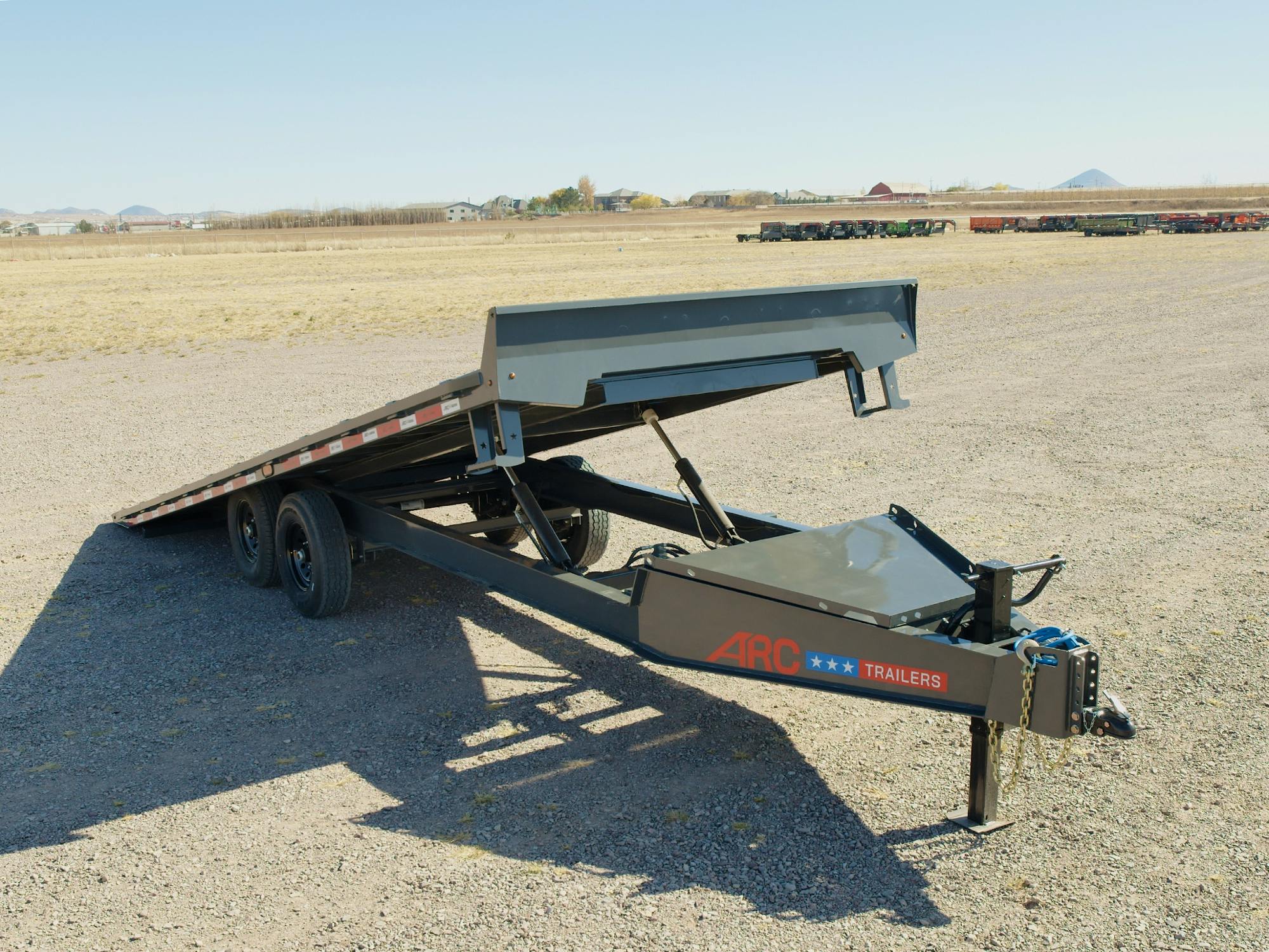 ARC Trailers 22'x102" Bumper Pull Deckover Tilt Trailer (BTD) - Stock #88274 - Image 1 of 8