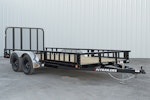 PJ Trailers 20'x83" Tandem Axle 4" Channel Utility Trailer (UL) Stock #88284 - Thumbnail 3