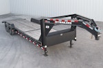 PJ Trailers 24'x82" Gooseneck 6" Channel Equipment Gravity Tilt Trailer (T6) Stock #88286 - Thumbnail 7