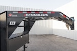 PJ Trailers 24'x82" Gooseneck 6" Channel Equipment Gravity Tilt Trailer (T6) Stock #88286 - Thumbnail 9