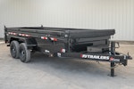 PJ Trailers 16'x83" Low Pro Dump Trailer w/ 2' Sides (DL) Stock #88287 - Thumbnail 3