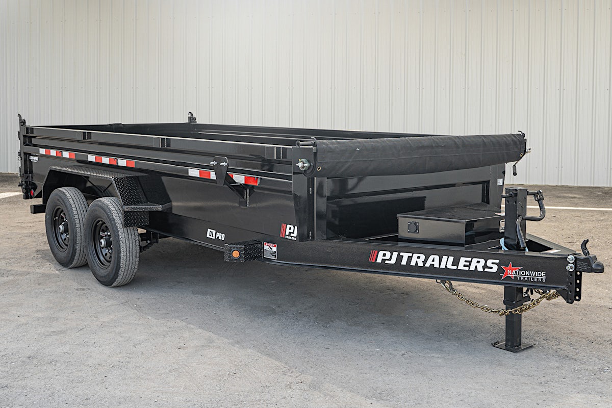 PJ Trailers 16'x83" Low Pro Dump Trailer w/ 2' Sides (DL) - Stock #88287 - Image 3 of 20 PJ Trailers 16'x83" Low Pro Dump Trailer w/ 2' Sides (DL) - Stock #88287 - Image 3 of 20