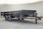 PJ Trailers 16'x83" Low Pro Dump Trailer w/ 2' Sides (DL) Stock #88287 - Thumbnail 4