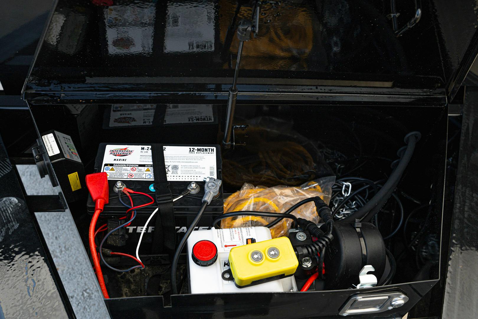 PJ Trailers 16'x83" Low Pro Dump Trailer w/ 2' Sides (DL) - Stock #88287 - Image 6 of 20