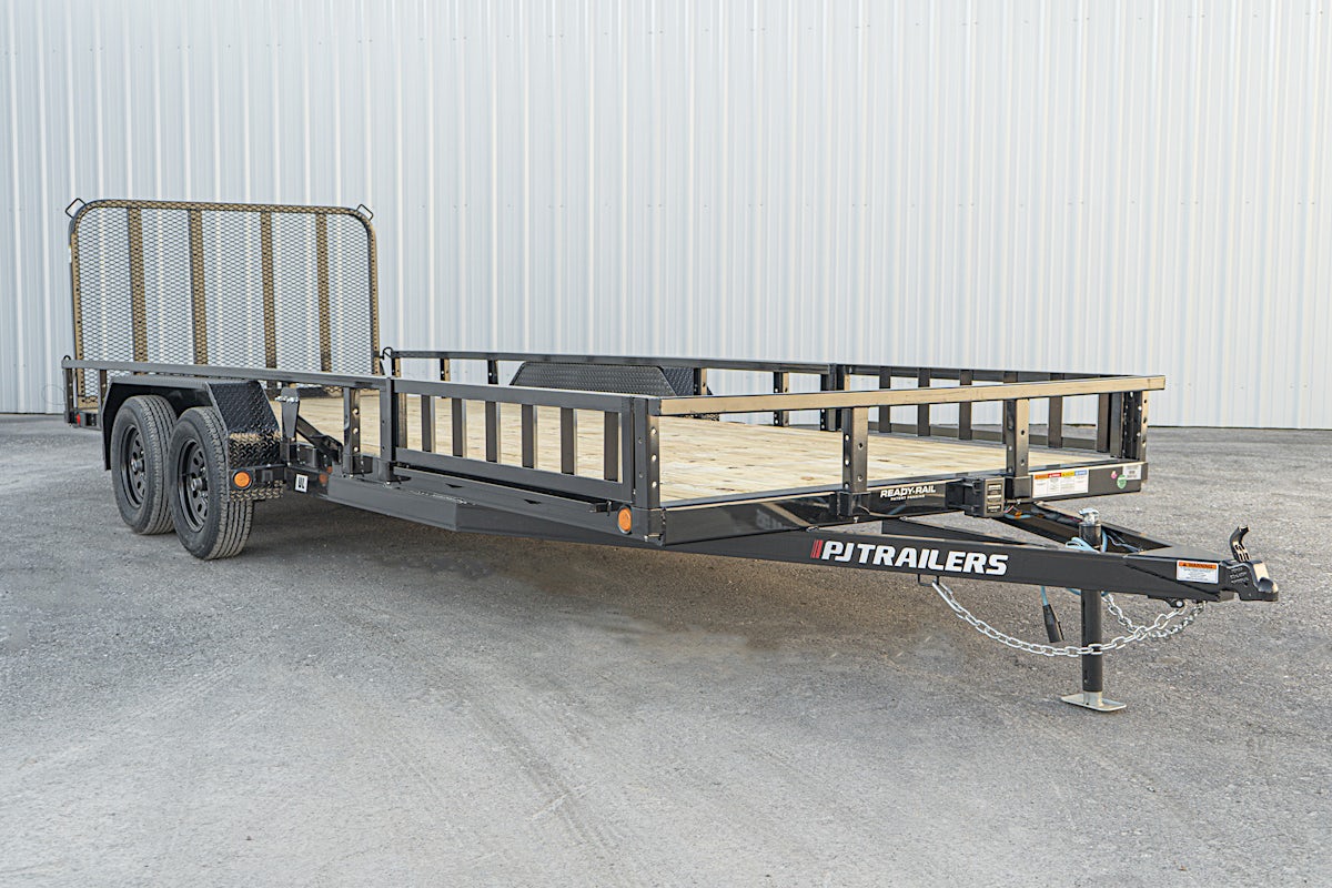 PJ Trailers 20'x83" Tandem Axle 4" Channel Utility Trailer (UL) - Stock #88288 - Image 2 of 16 PJ Trailers 20'x83" Tandem Axle 4" Channel Utility Trailer (UL) - Stock #88288 - Image 2 of 16