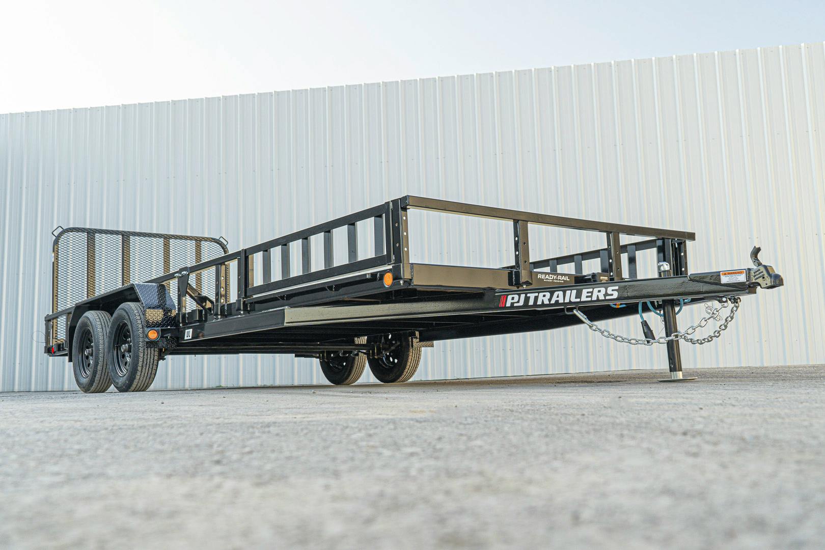 PJ Trailers 20'x83" Tandem Axle 4" Channel Utility Trailer (UL) - Stock #88288 - Image 3 of 16