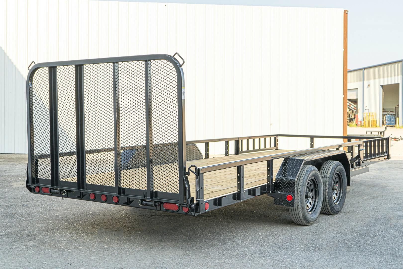 PJ Trailers 20'x83" Tandem Axle 4" Channel Utility Trailer (UL) - Stock #88288 - Image 15 of 16
