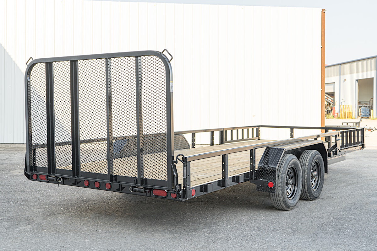 PJ Trailers 20'x83" Tandem Axle 4" Channel Utility Trailer (UL) - Stock #88288 - Image 15 of 16 PJ Trailers 20'x83" Tandem Axle 4" Channel Utility Trailer (UL) - Stock #88288 - Image 15 of 16