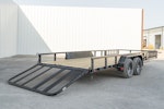 PJ Trailers 20'x83" Tandem Axle 4" Channel Utility Trailer (UL) Stock #88288 - Thumbnail 16