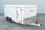 LoneStar 7.10'x16' 14k Steel Enclosed Cargo Trailer w/ Rear Ramp Door (C2) Stock #88300 - Thumbnail 2