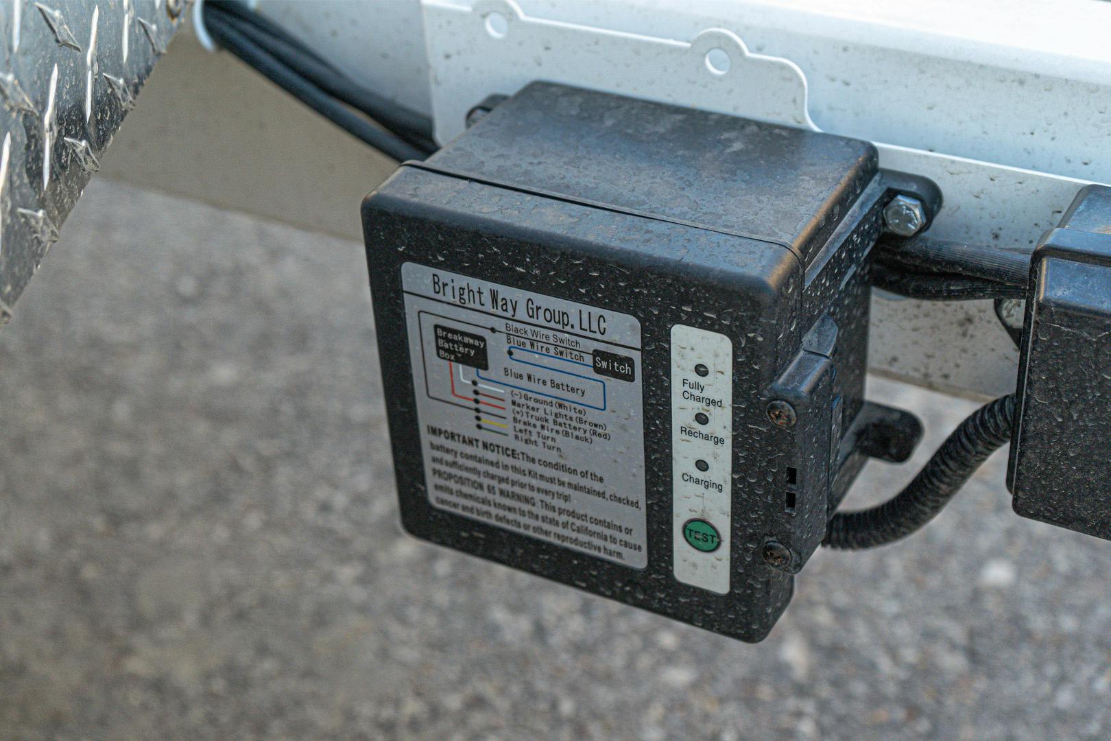 LoneStar 7.10'x16' 14k Steel Enclosed Cargo Trailer w/ Rear Ramp Door (C2) - Stock #88300 - Image 6 of 16