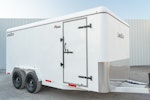 LoneStar 7.10'x16' 14k Steel Enclosed Cargo Trailer w/ Rear Ramp Door (C2) Stock #88301 - Thumbnail 7