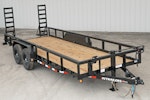 PJ Trailers 20'x83" Angle Pipetop Equipment Trailer (P8) Stock #88306 - Thumbnail 1