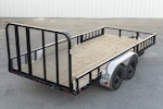 PJ Trailers 16'x83" Tandem Axle 4" Channel Utility Trailer (UL) Stock #88308 - Thumbnail 16