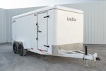 LoneStar 6.5'x16' 14k Steel Enclosed Cargo Trailer w/ Rear Barn Doors (C2) Stock #88322 - Thumbnail 2