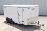 LoneStar 7.10'x16' 14k Steel Enclosed Cargo Trailer w/ Rear Barn Doors (C2) Stock #88323 - Thumbnail 1