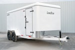 LoneStar 6.5'x16' 14k Steel Enclosed Cargo Trailer w/ Rear Ramp Door (C2) Stock #88329 - Thumbnail 2