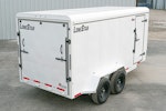LoneStar 6.5'x16' 14k Steel Enclosed Cargo Trailer w/ Rear Ramp Door (C2) Stock #88329 - Thumbnail 7