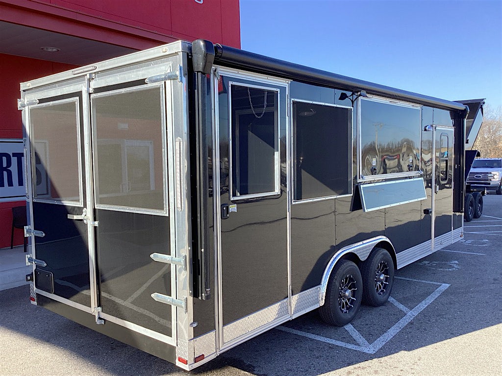 Spartan 8.5'x22' BBQ Concession Trailer (CC) - Stock #88333 - Image 6 of 12 Spartan 8.5'x22' BBQ Concession Trailer (CC) - Stock #88333 - Image 6 of 12
