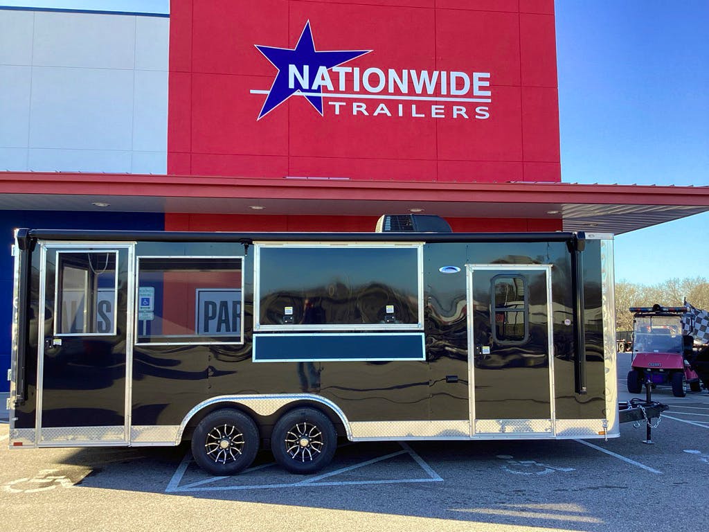 Spartan 8.5'x22' BBQ Concession Trailer (CC) - Stock #88333 - Image 1 of 12