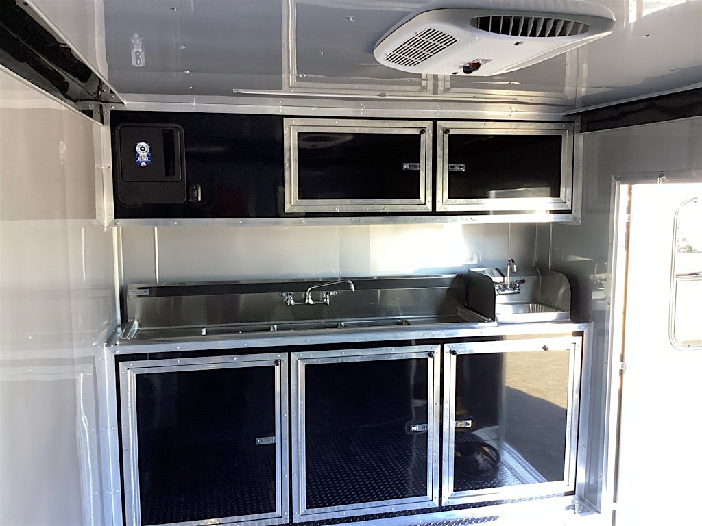 Spartan 8.5'x22' BBQ Concession Trailer (CC) - Stock #88333 - Image 9 of 12 Spartan 8.5'x22' BBQ Concession Trailer (CC) - Stock #88333 - Image 9 of 12