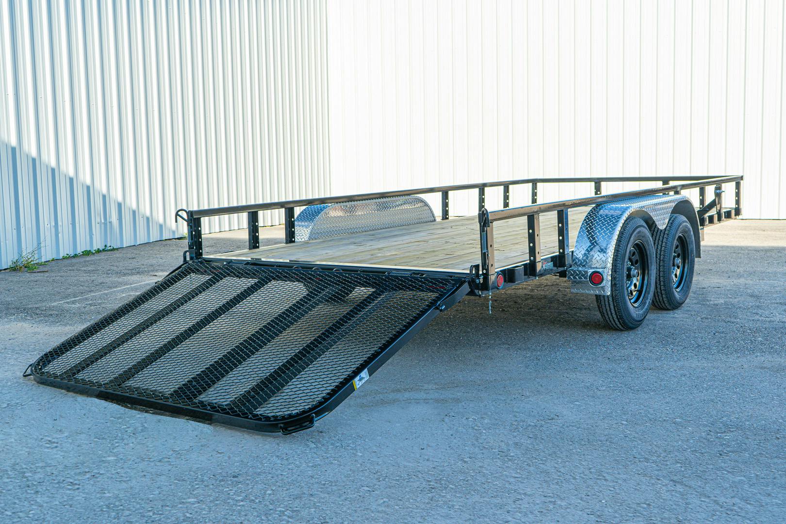 PJ Trailers 16'x83" Tandem Axle 4" Channel Utility Trailer (UL) - Stock #88371 - Image 13 of 13