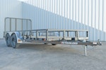 PJ Trailers 16'x83" Tandem Axle 4" Channel Utility Trailer (UL) Stock #88371 - Thumbnail 2