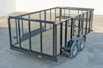 Texas Bragg 14'x83" Landscape Trailer w/ 4' Sides & 4' Gate (L2) Stock #88374 - Thumbnail 10