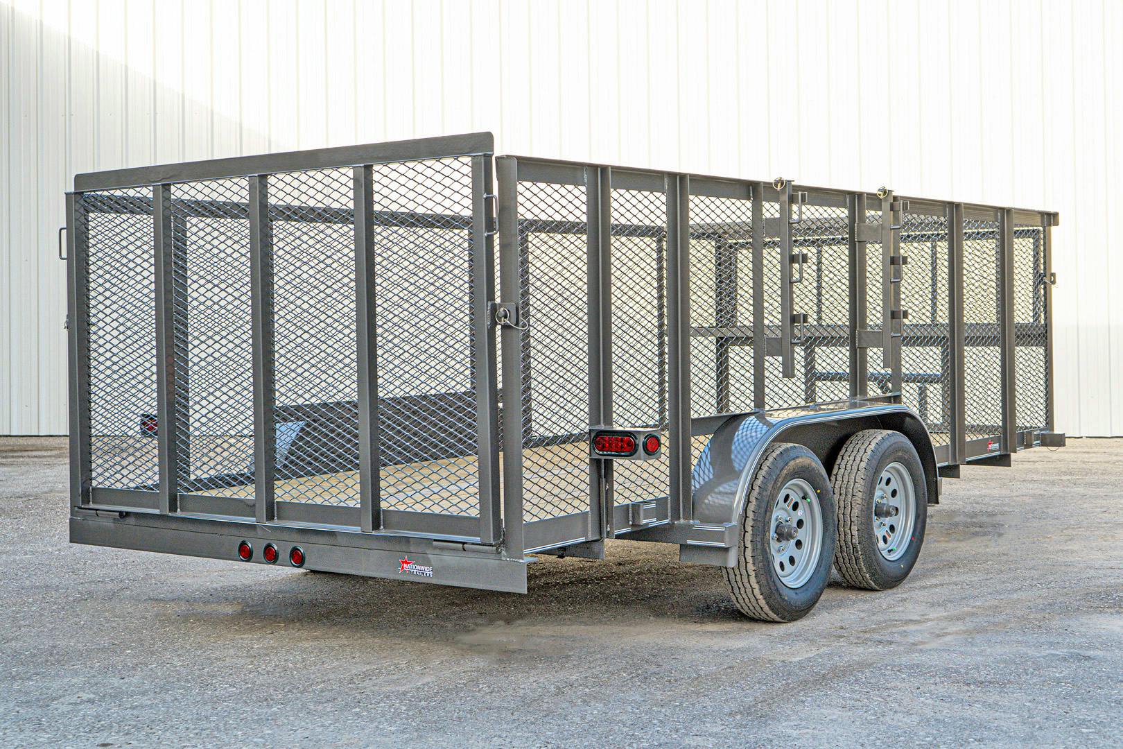 Texas Bragg 16'x83" Landscape Trailer w/ 4' Sides & 4' Gate (L2) - Stock #88375 - Image 15 of 16