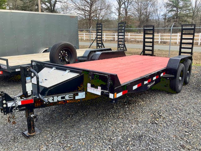 Rice Trailers USED 18'x83" Car Trailer - Stock #88378 - Image 1 of 1