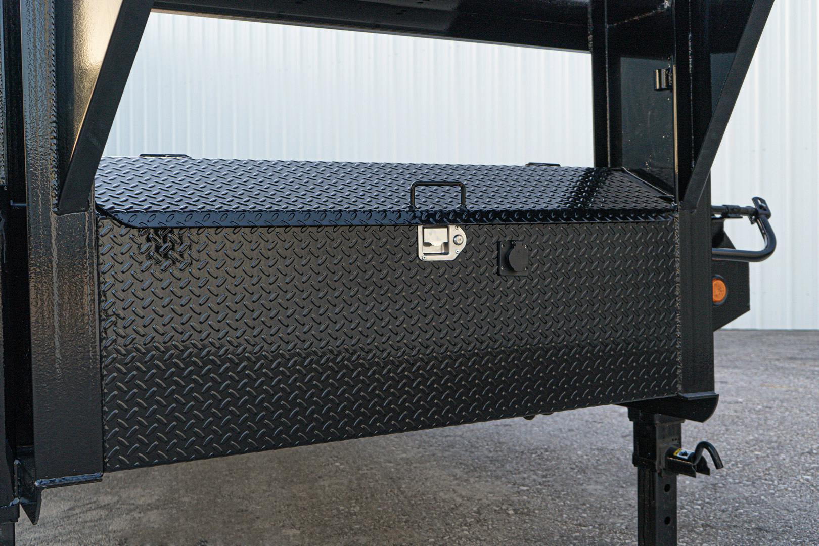 PJ Trailers 26'x102" Gooseneck Deckover Power Tilt Trailer (T8) - Stock #88384 - Image 11 of 23