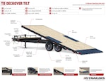 PJ Trailers 26'x102" Gooseneck Deckover Power Tilt Trailer (T8) Stock #88384 - Thumbnail 23