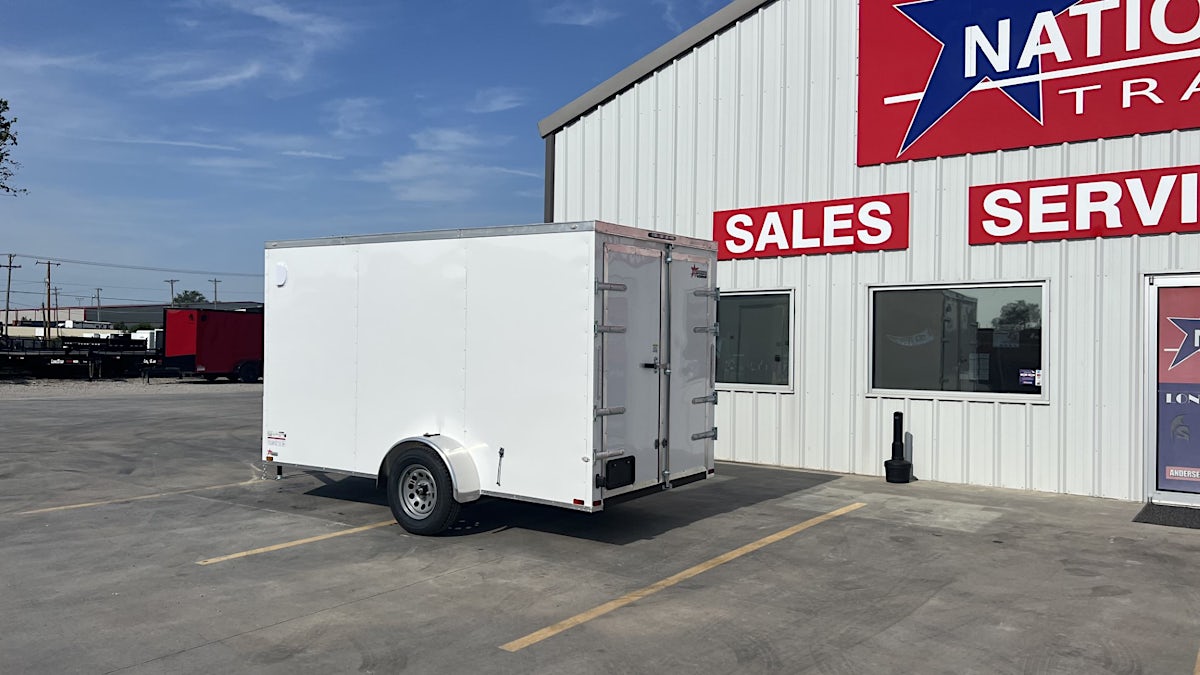 Spartan 6'x12' Enclosed Cargo Trailer w/ Rear Barn Doors (C1) - Stock #88394 - Image 3 of 6 Spartan 6'x12' Enclosed Cargo Trailer w/ Rear Barn Doors (C1) - Stock #88394 - Image 3 of 6