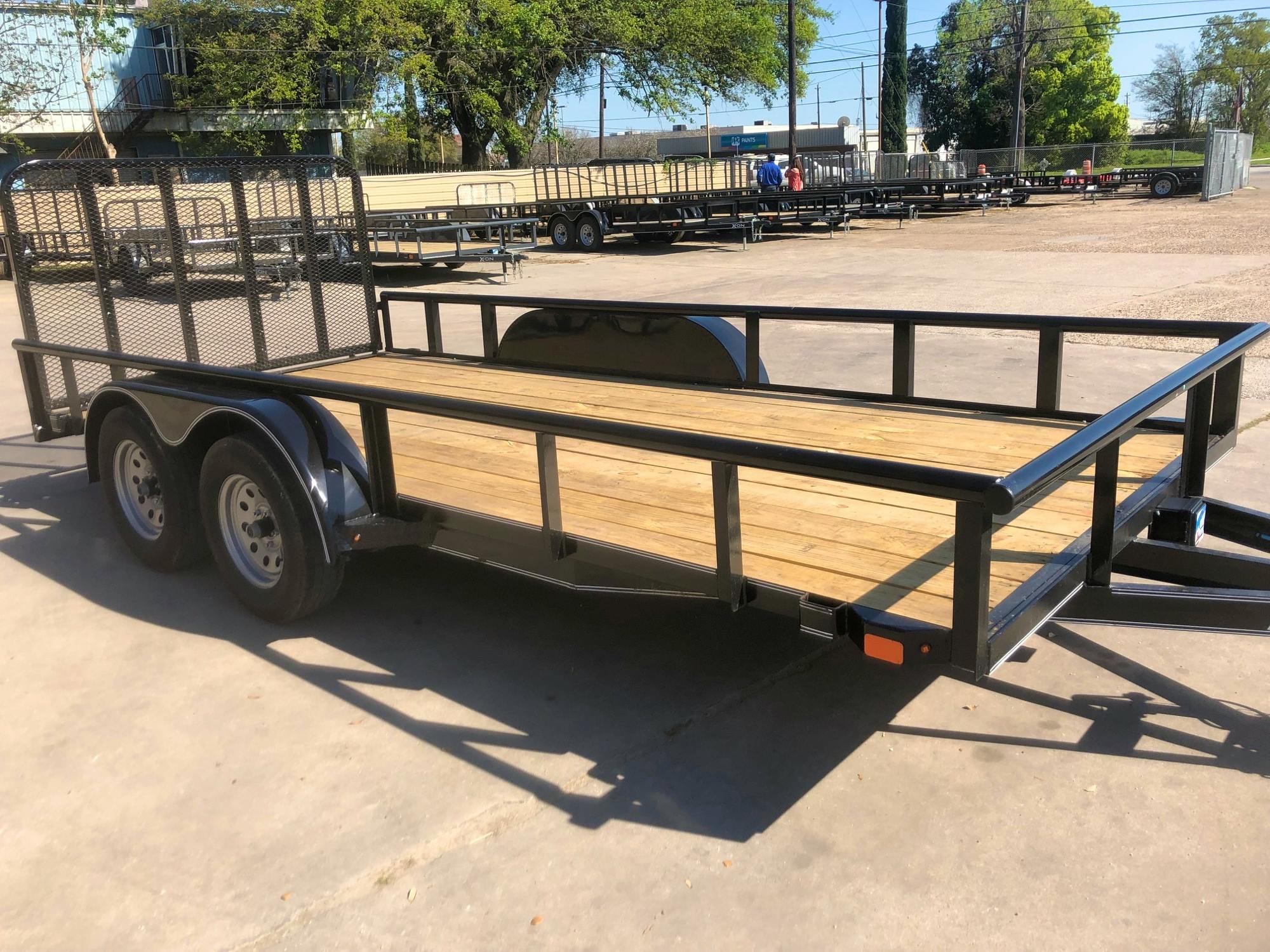 X-ON 16'x83" Utility Trailer w/ 4' Gate (U2) - Stock #88401 - Image 3 of 3