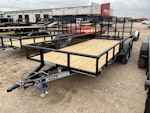 X-ON 16'x83" Utility Trailer w/ 4' Gate (U2) Stock #88402 - Thumbnail 2
