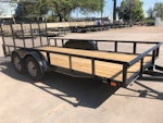X-ON 16'x83" Utility Trailer w/ 4' Gate (U2) Stock #88402 - Thumbnail 3