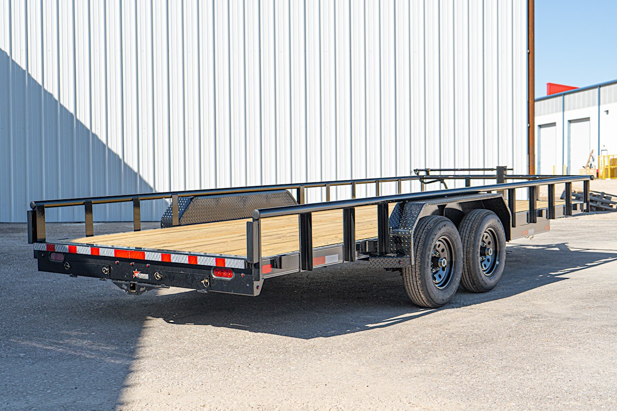X-ON 20'x83" Equipment Trailer w/ Slide-In Ramps (ET) - Stock #88405 - Image 14 of 15 X-ON 20'x83" Equipment Trailer w/ Slide-In Ramps (ET) - Stock #88405 - Image 14 of 15