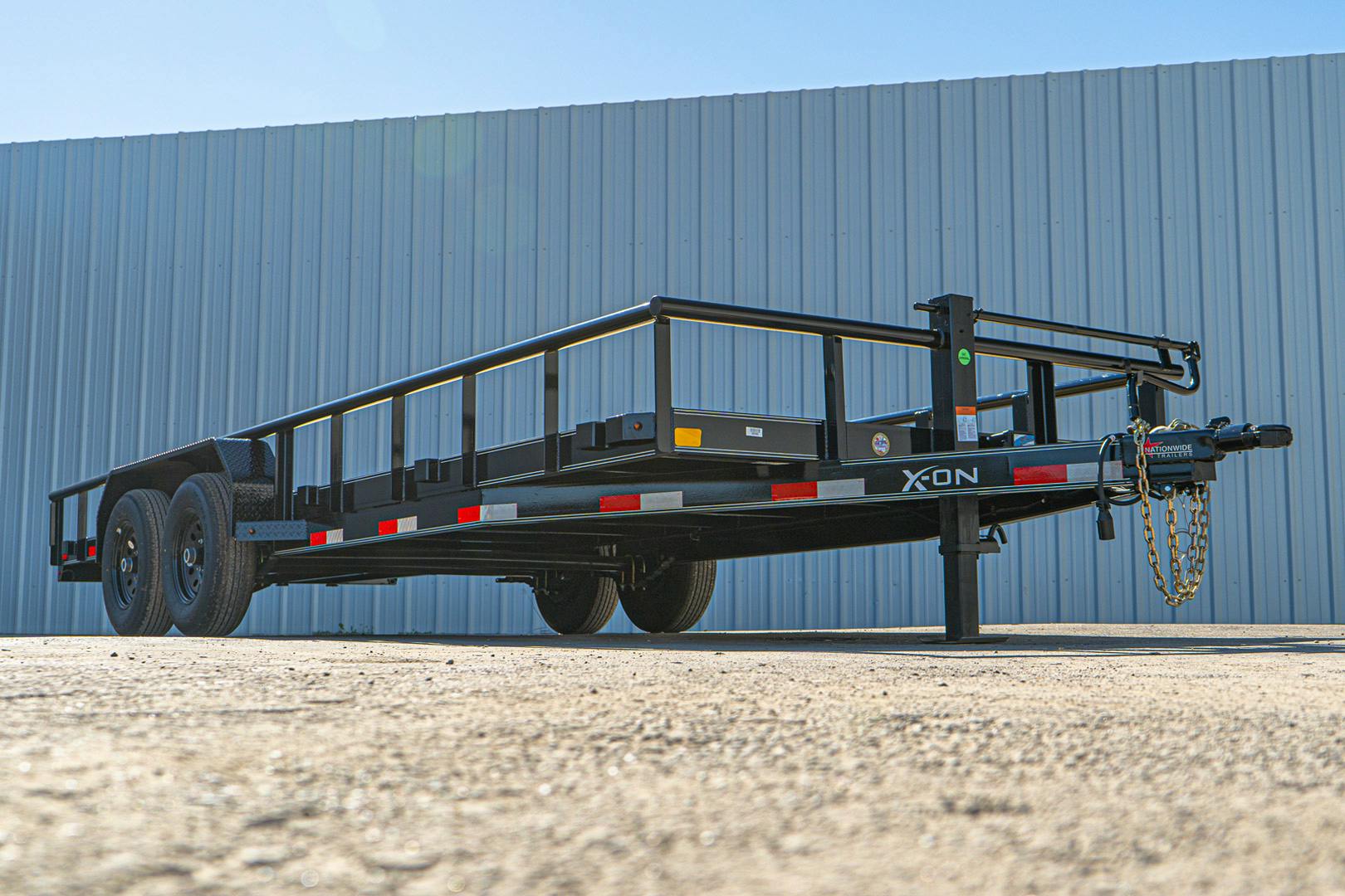 X-ON 20'x83" Equipment Trailer w/ Slide-In Ramps (ET) - Stock #88405 - Image 3 of 15
