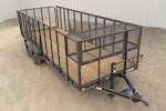 X-ON 20'x83" Landscape Trailer w/ 4' Sides & 4' Gate (L2) Stock #88406 - Thumbnail 4