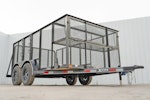 X-ON 12'x83" Landscape Trailer w/ 4' Sides & 4' Gate (L2) Stock #88407 - Thumbnail 3